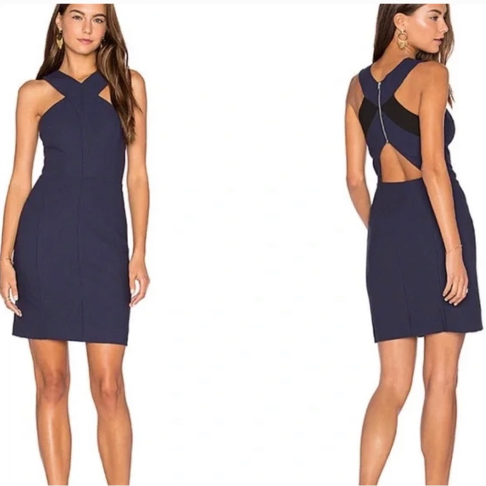 NWOT Elizabeth and James Elliot Halter Cut Out Dress